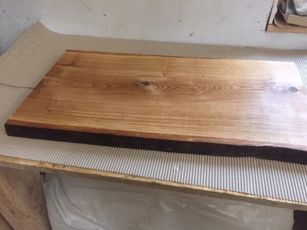 Waschtisch_Eiche_DIY_Tischplatte_Baumkante_rustikal_Vollholz_Massivholz-geoelt-Bohle-2-