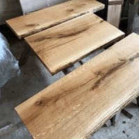 Waschtischplatten aus Eiche
