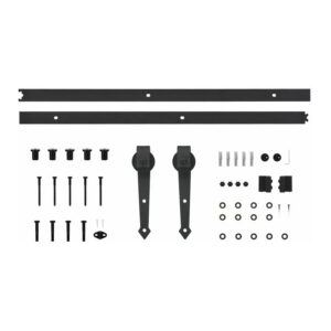 Schiebetuersystem-Schiebetuerbeschlag-schwarz-Stahl-200-cm-2