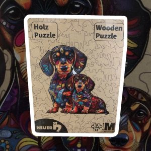 Creative-Art Holzpuzzle HEUER Dackel-Duo