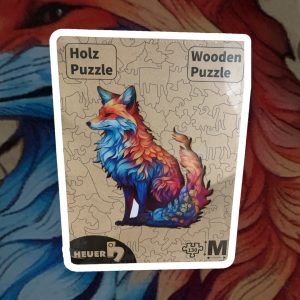 Creative-Art Holzpuzzle HEUER Farbenprächtiger Fuchs