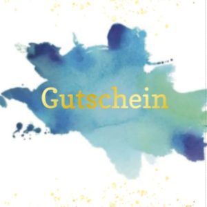 Heuer Naturkarte mit Umschlag „Gutschein 1"