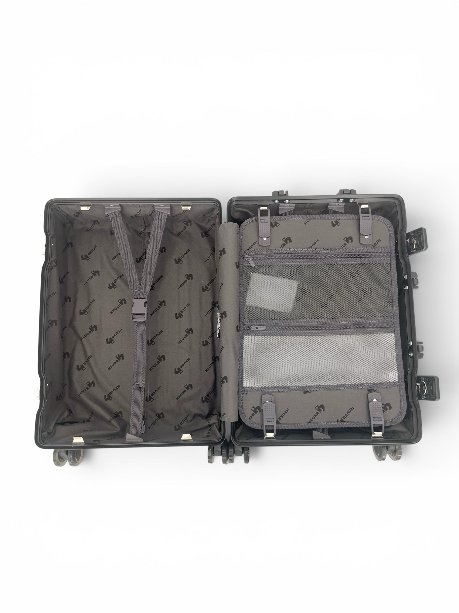 Heuer Aluminium Premium 2026 STRIPE Schwarz – Bild 9